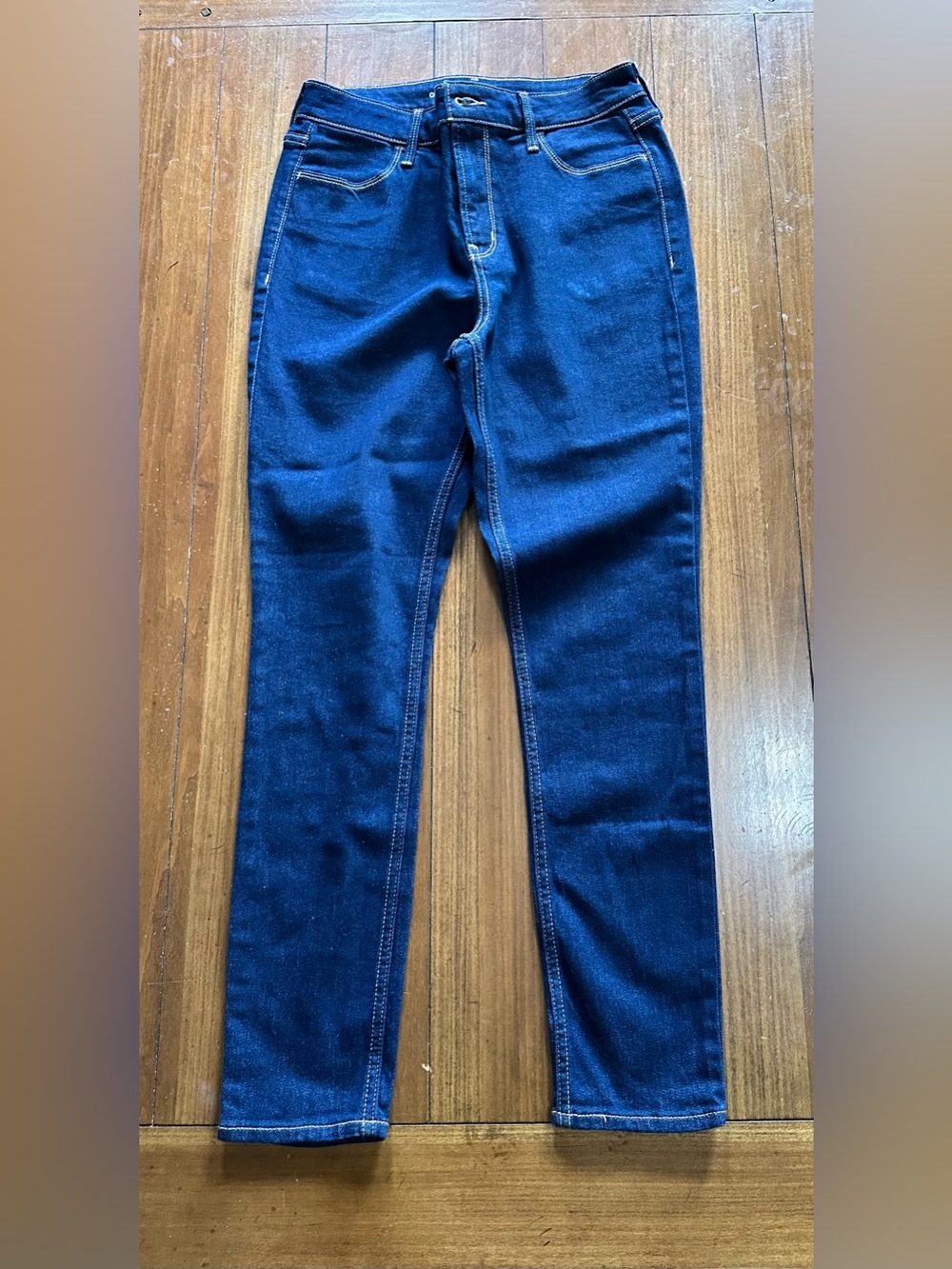 Old Navy Women’s Skinny Jeans in Deep Blue Denim